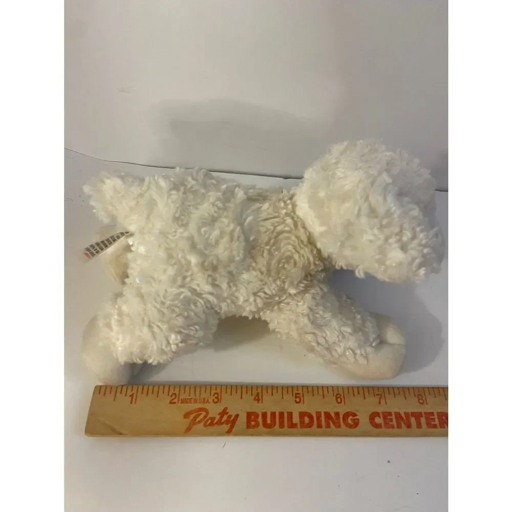 Gund‎ white lamb rattle winky 058133